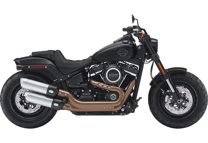 Classic Black Motorcycle Design