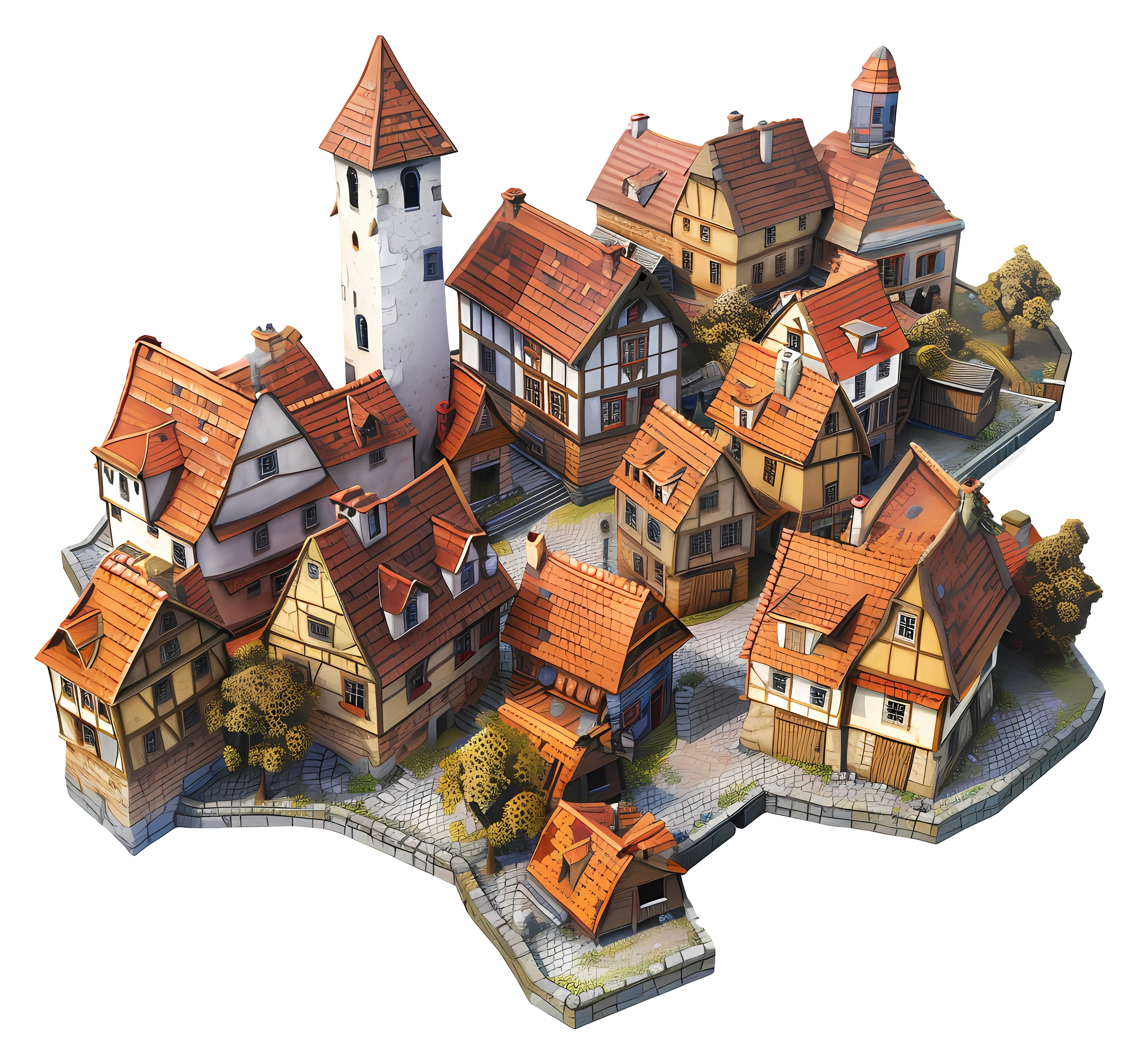 Charming Medieval Village