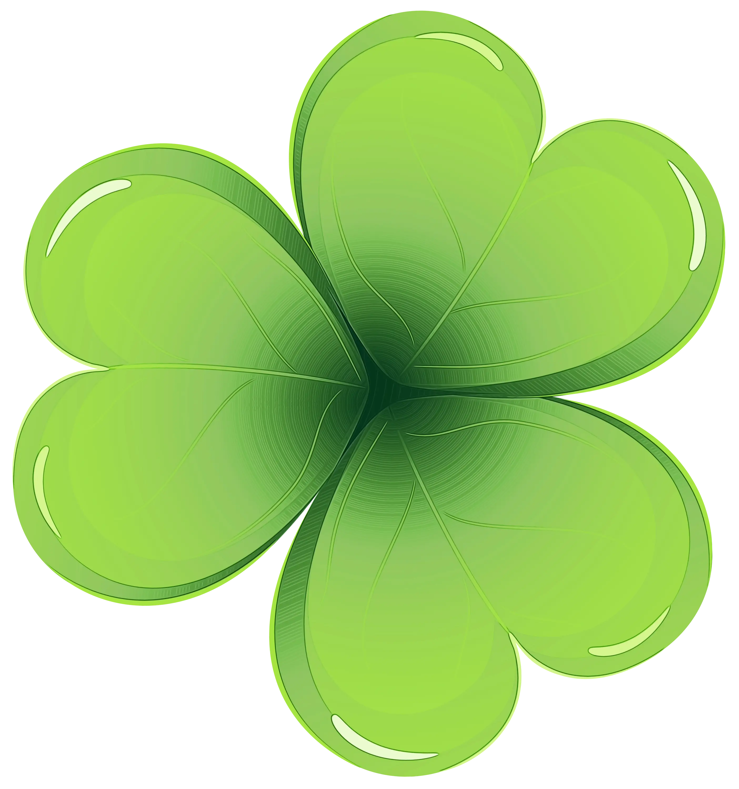 Green Clover Symbol for St. Patrick&#039;s Day