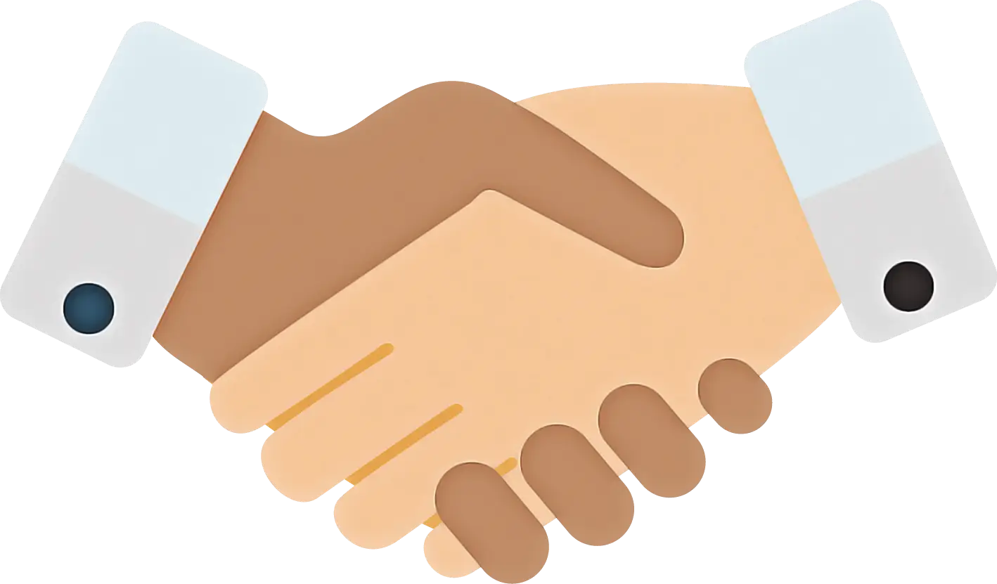 Handshake Symbol for Cooperation