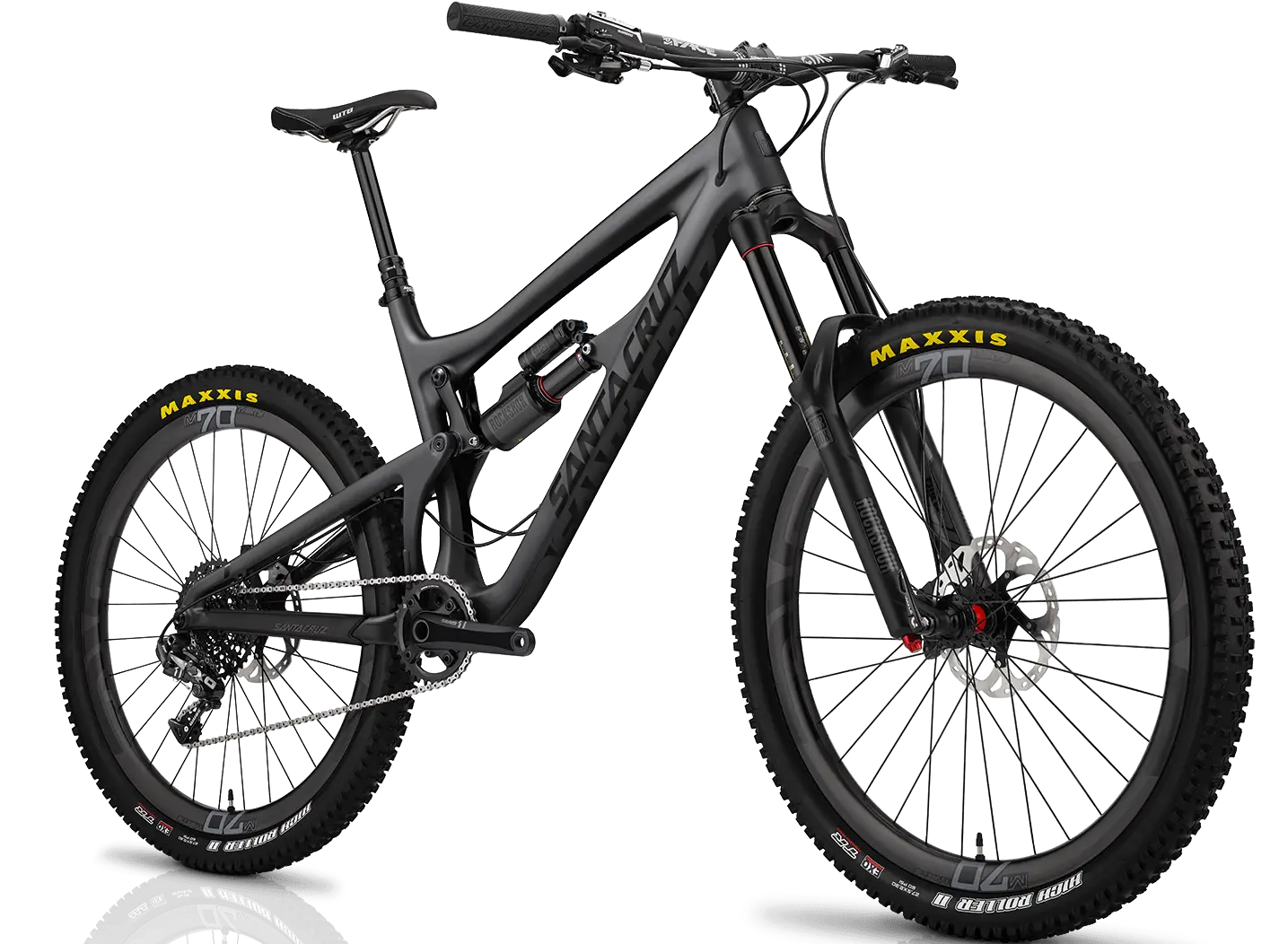 Black Mountain Bike for Off-Road Cycling
