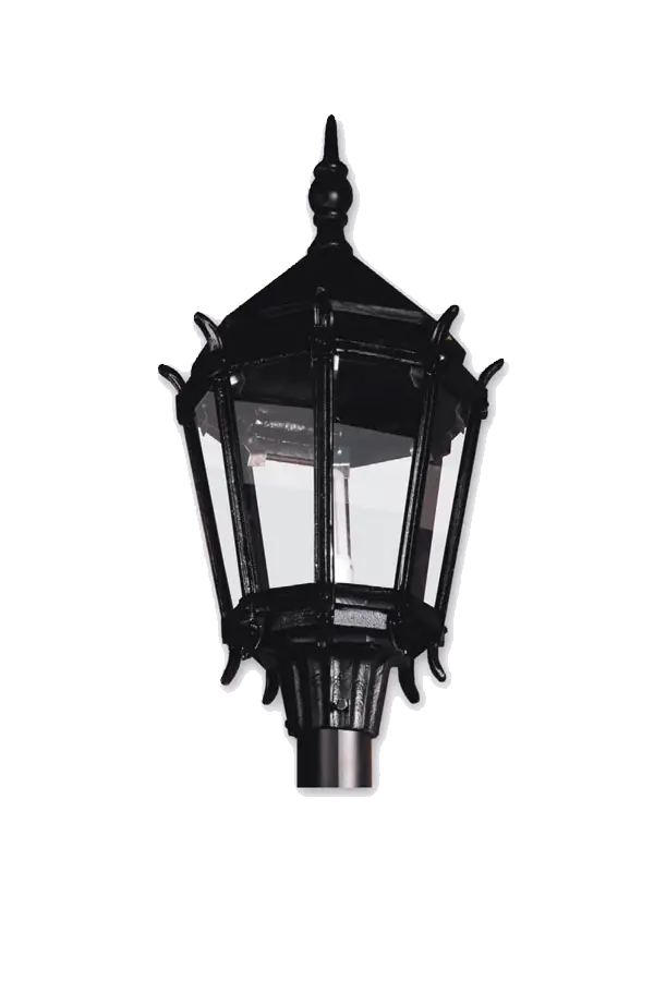 Outdoor Vintage Lantern in Black
