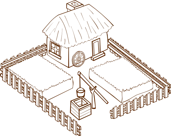 Small Cute Doodle House