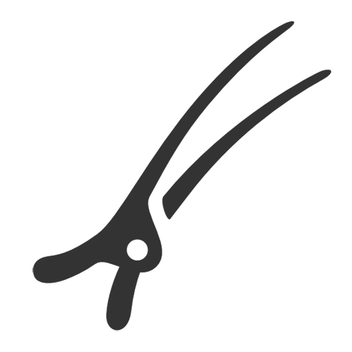 Black Pliers Tool Icon
