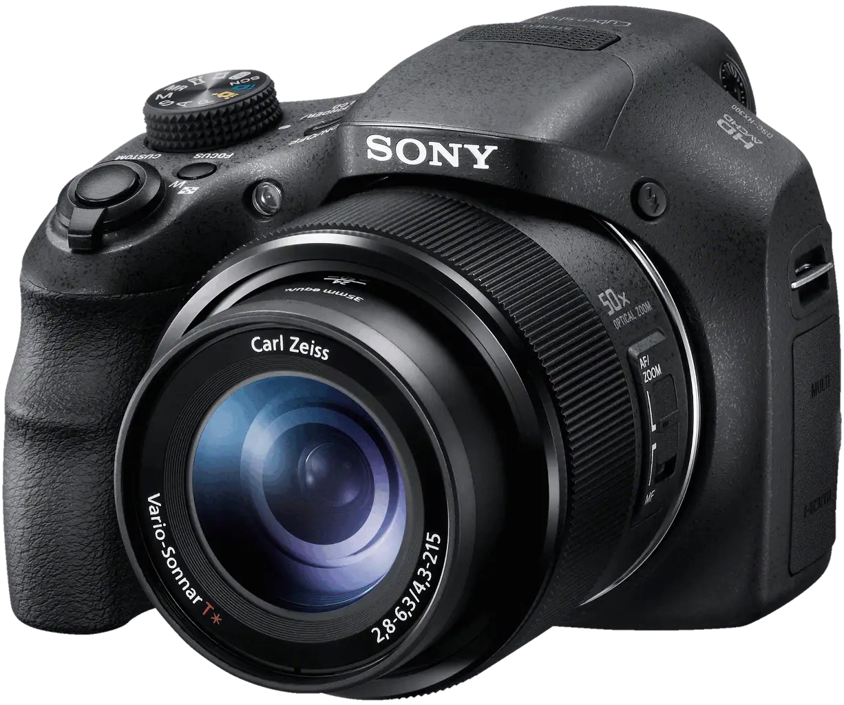 Black Sony Camera with Carl Zeiss Lens