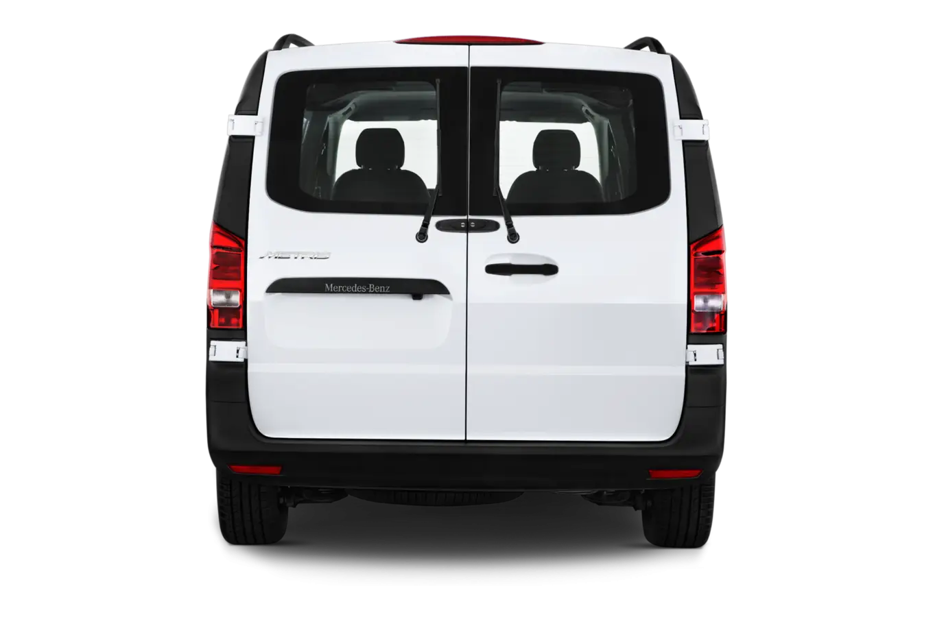 White Cargo Van Designed for Delivery Services