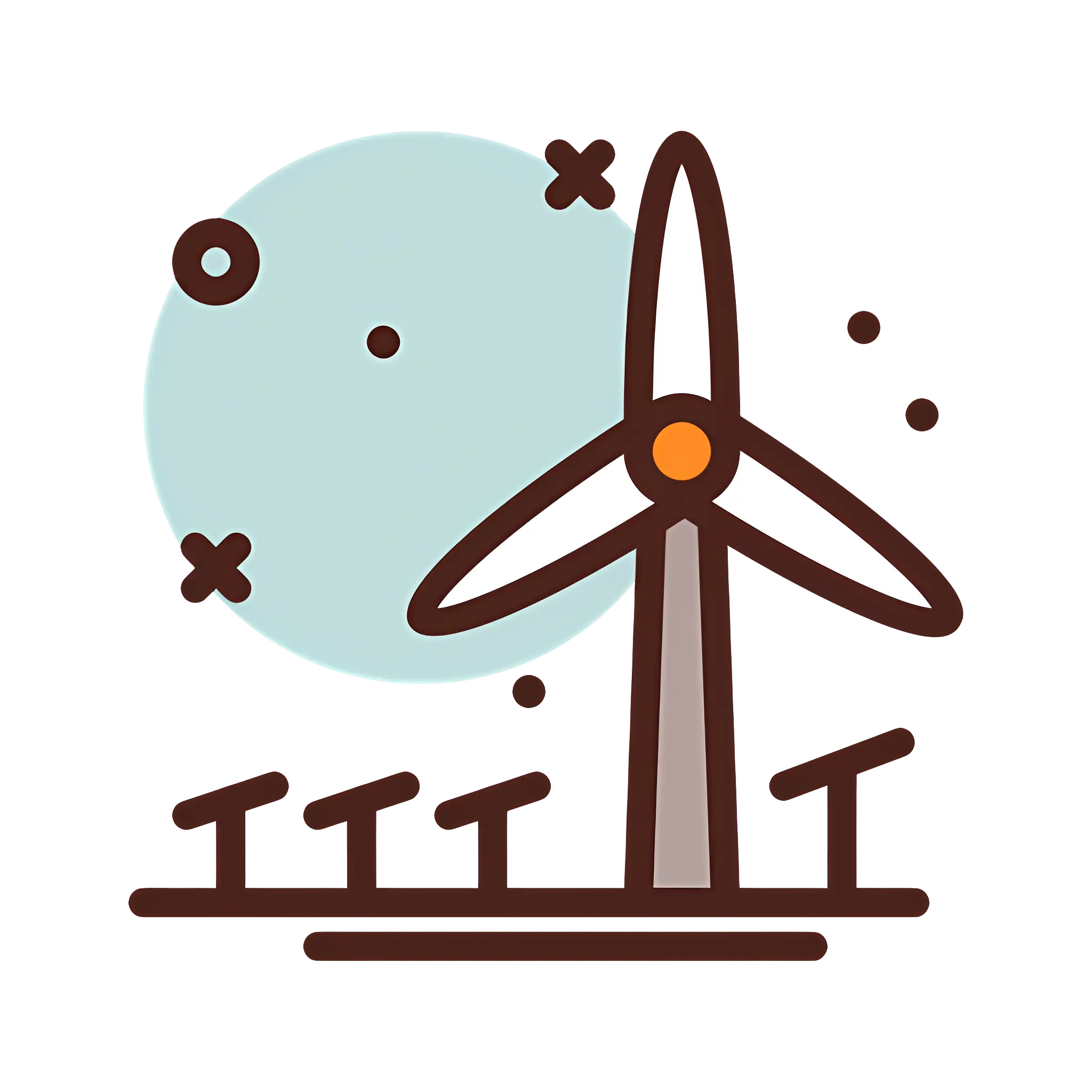 Wind Turbine with Solar Panels