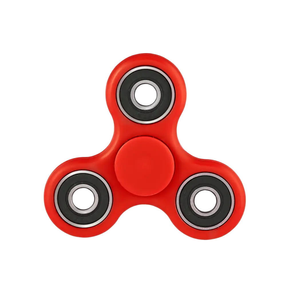 Red Fidget Spinner