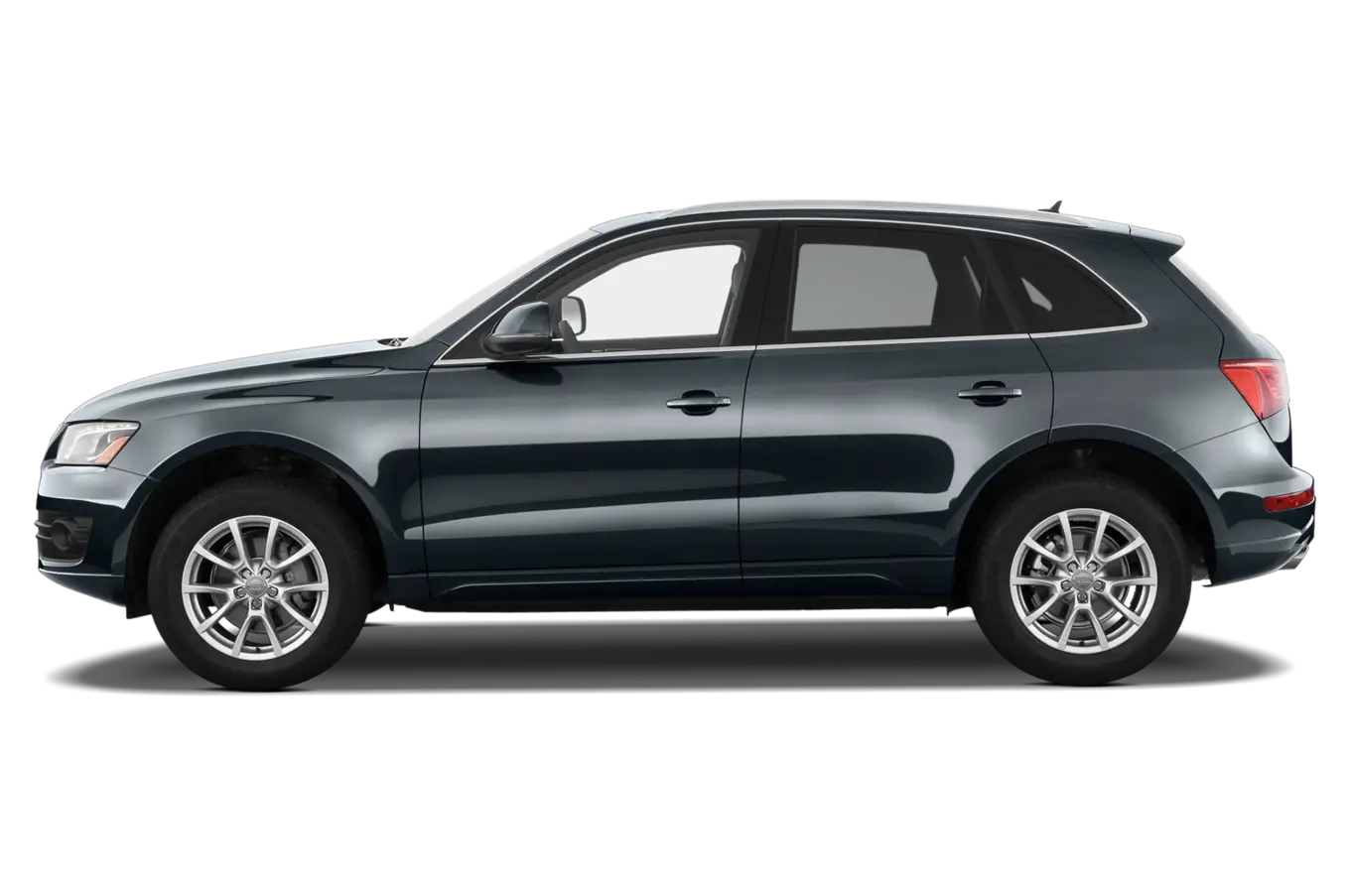 Stylish Black SUV Vehicle Side Profile