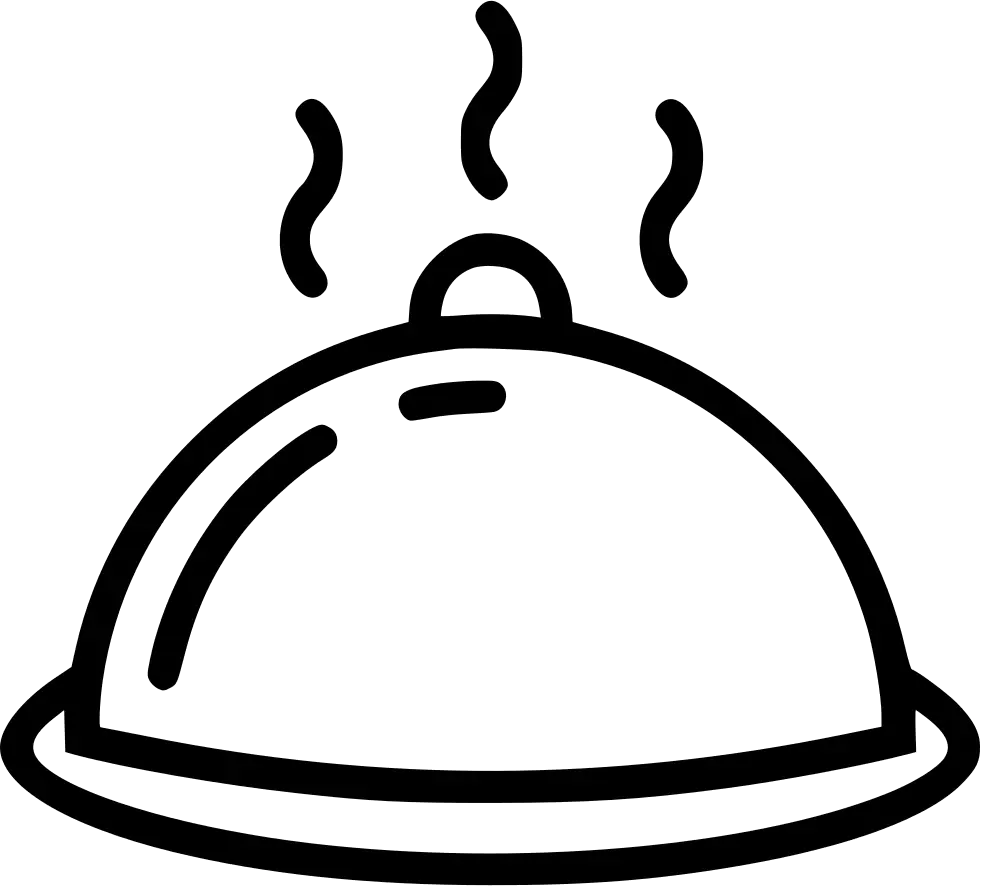 Steaming Tray Food Cover Icon
