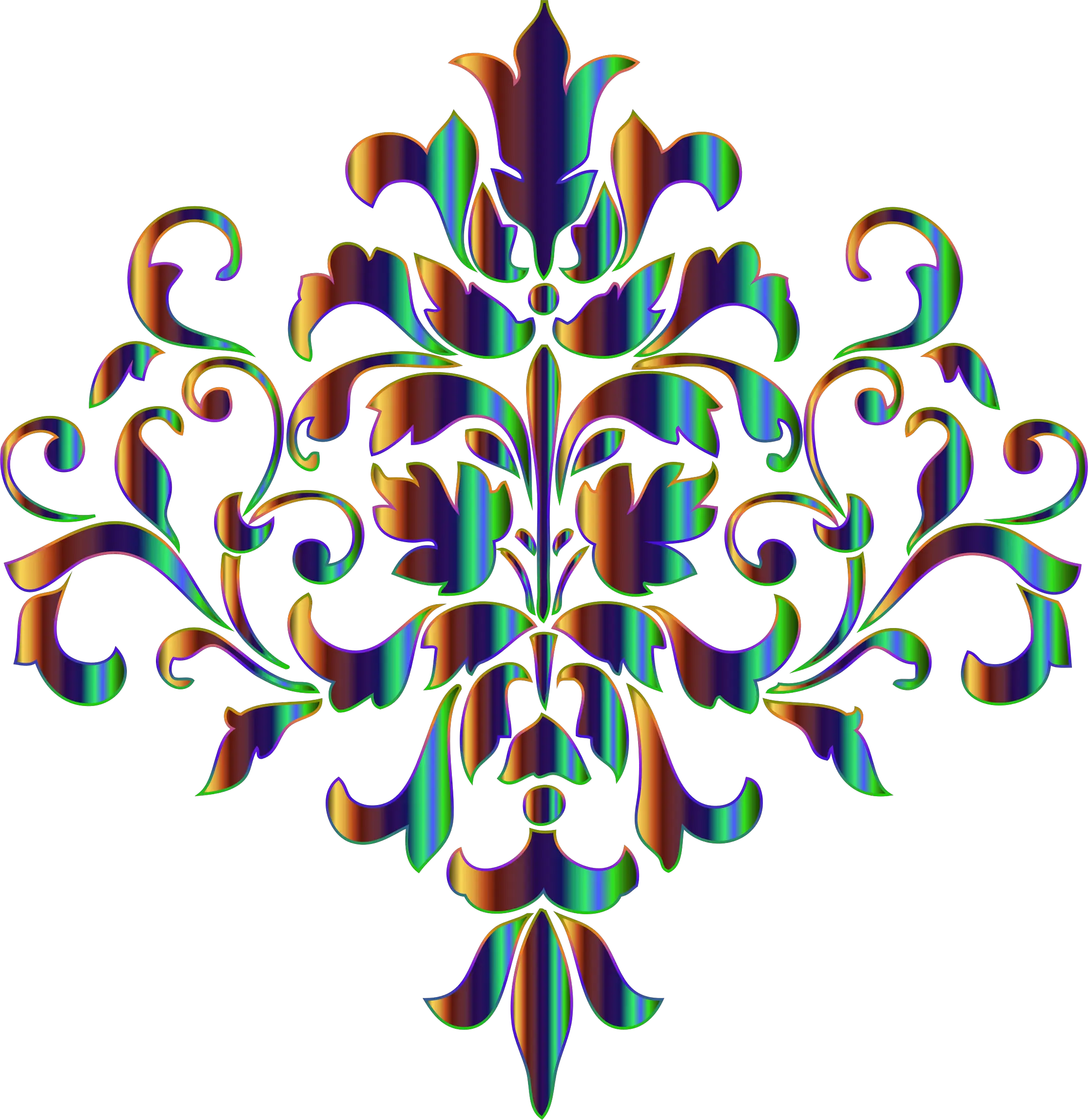 Colorful Ornamental Pattern Design