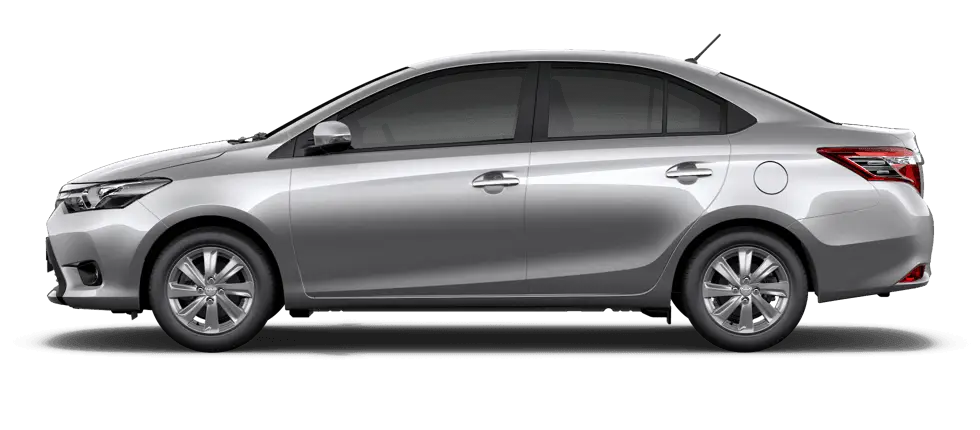 Modern Silver Sedan Car