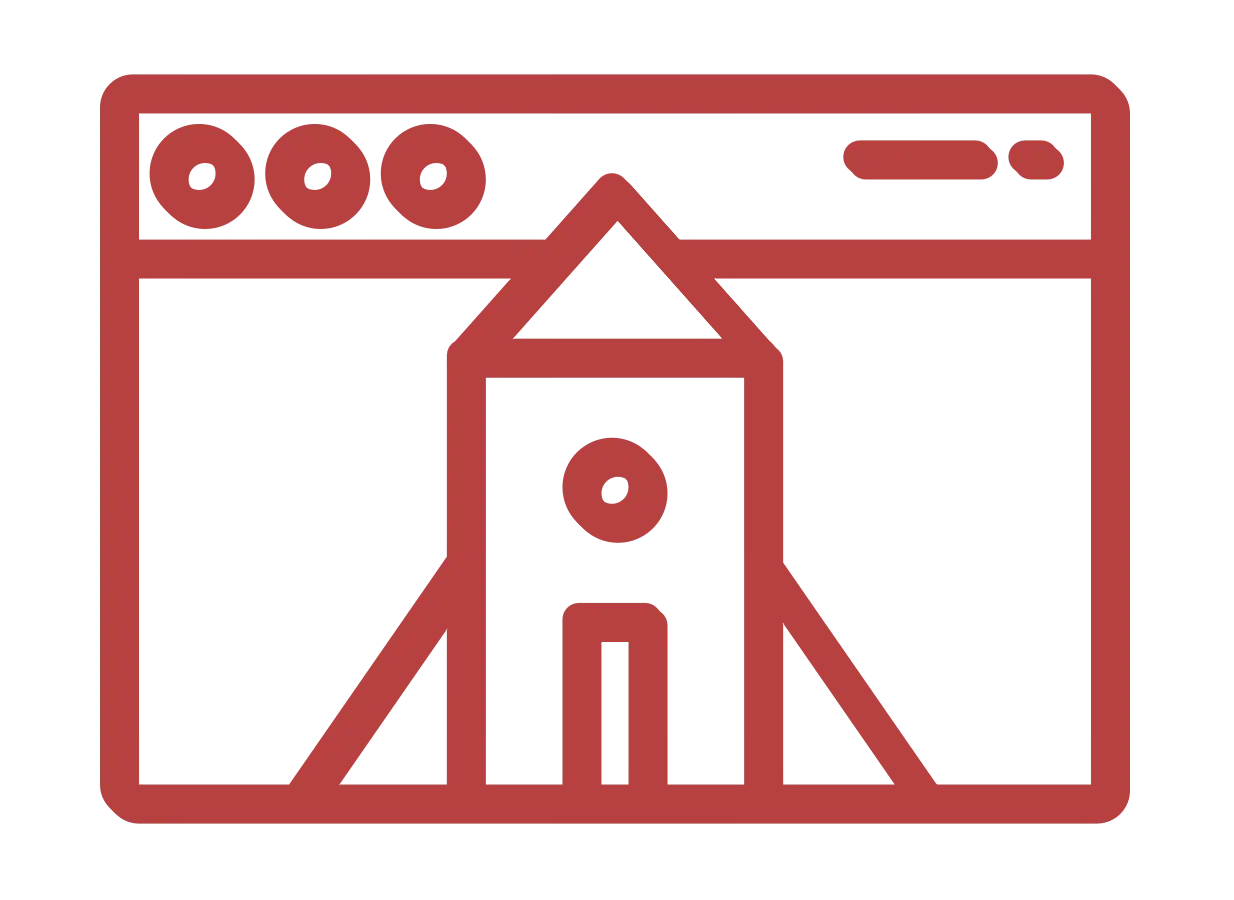 Rocket Icon in Browser Window