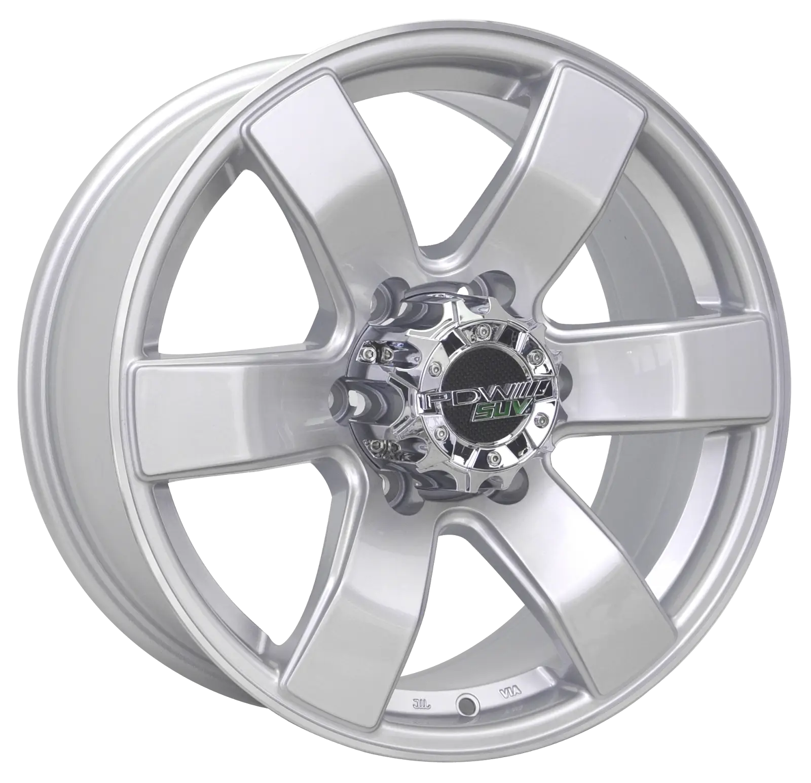Elegant Silver Alloy Wheel for Automobiles