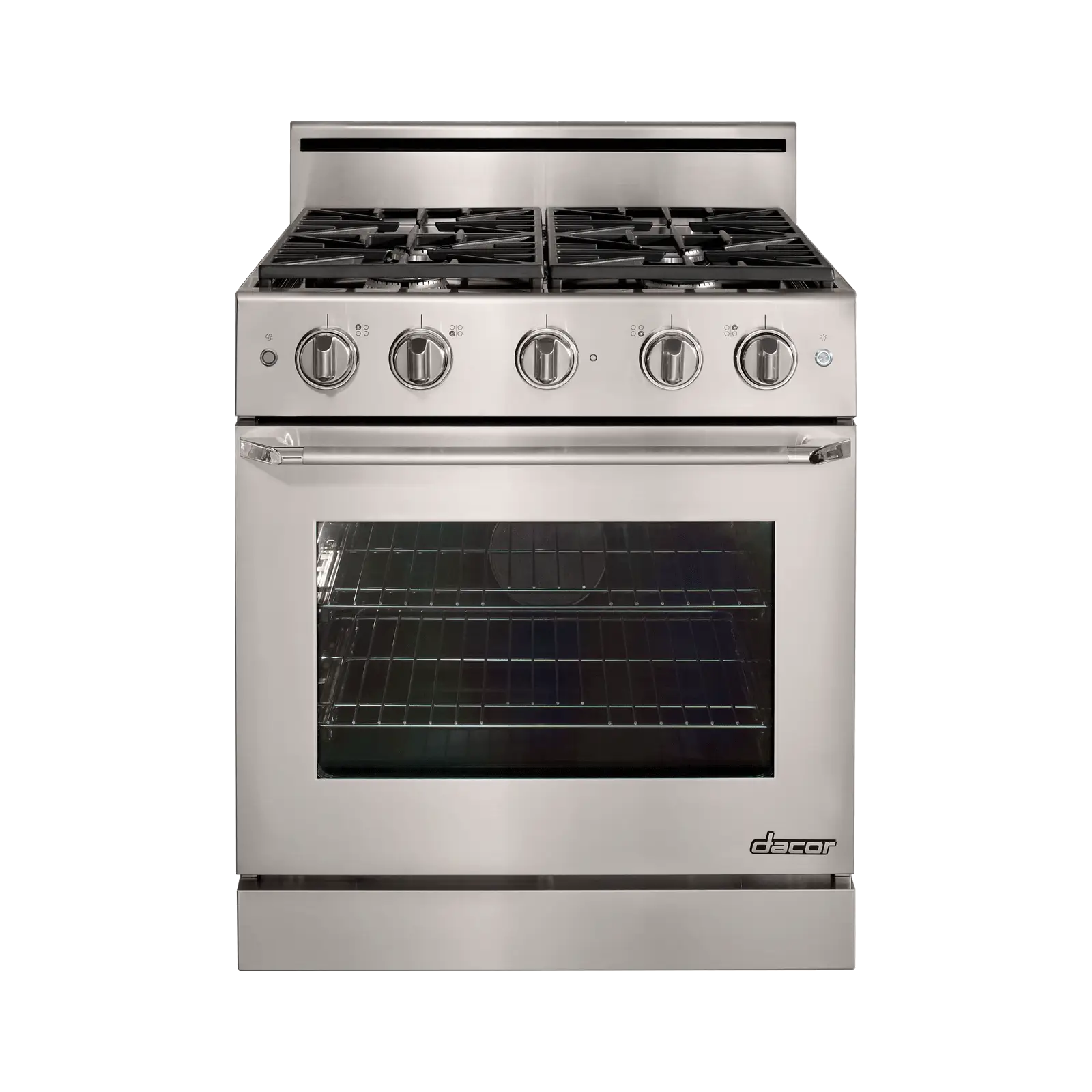 Silver Gas Stove with Oven