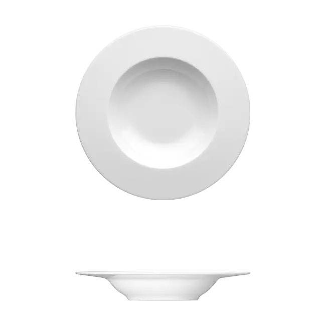 White Ceramic Bowl in Simple Design