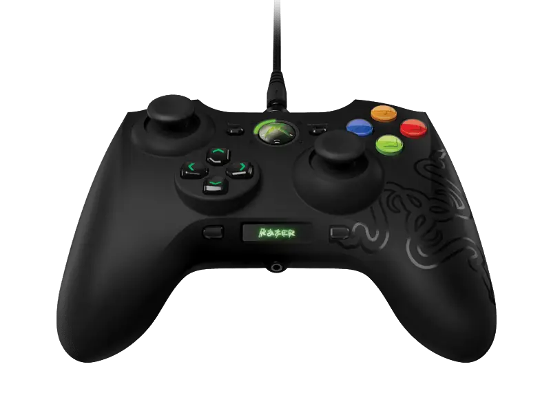 Black Gaming Controller Device