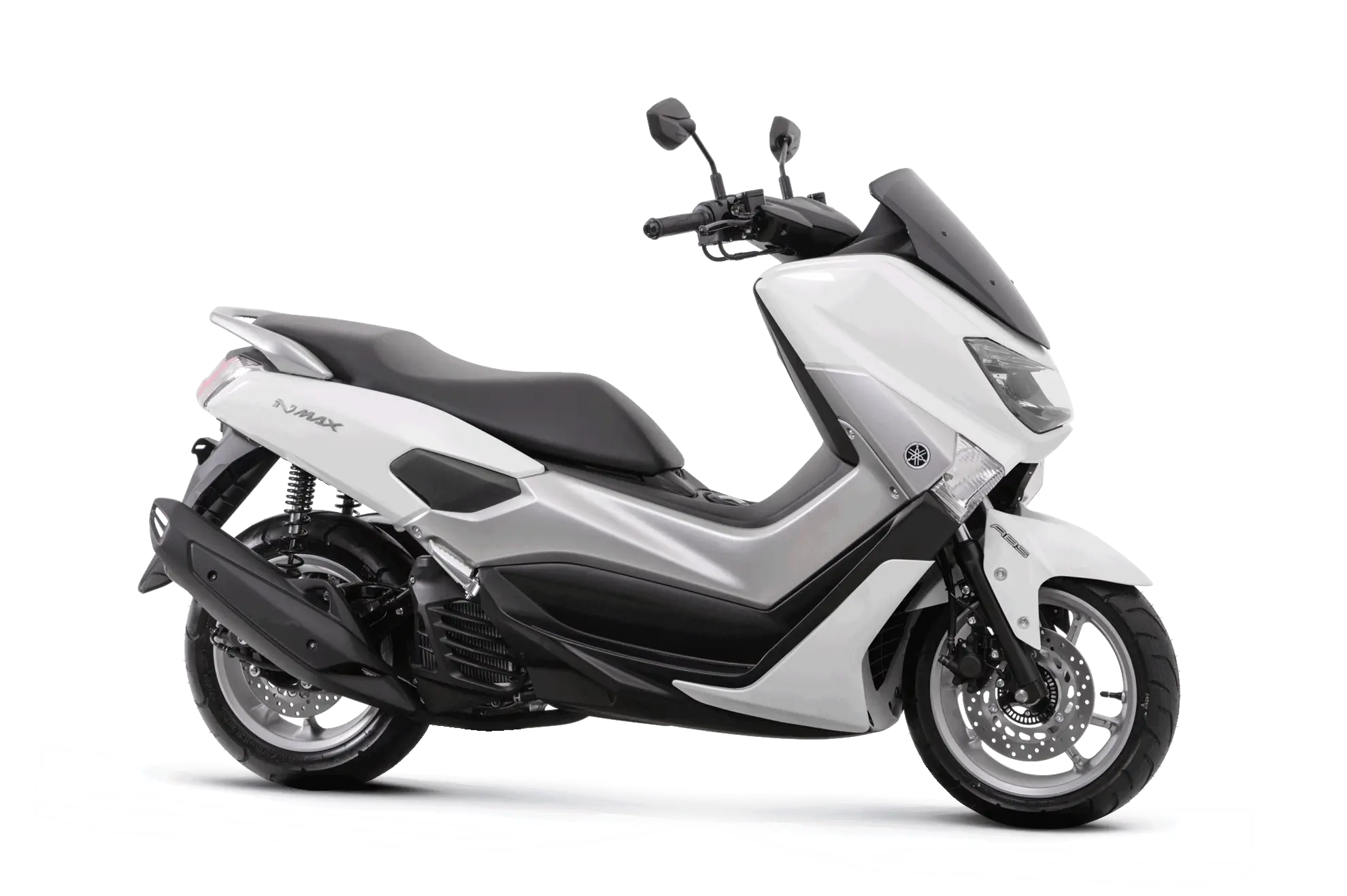 Modern White Scooter