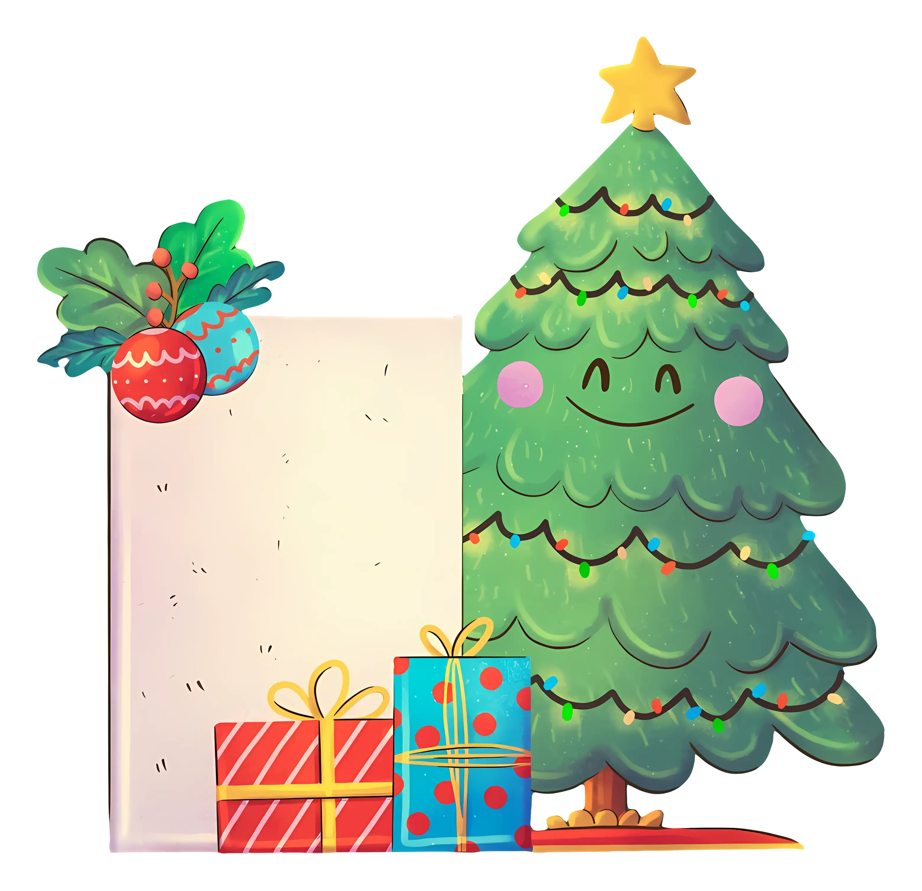 Christmas Tree with Gifts for Festive Celebrations
