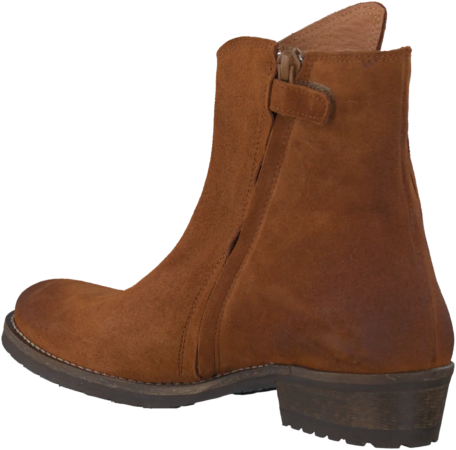 Brown Suede Ankle Boot