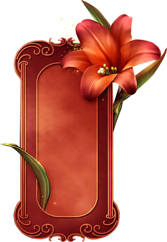 Ornate Floral Frame