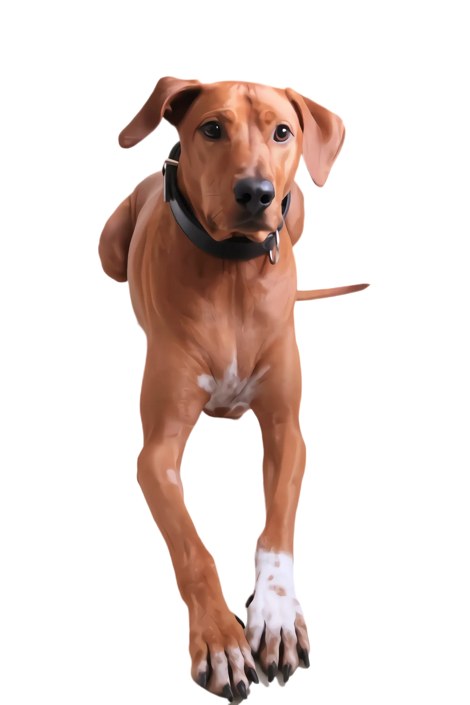 Brown Dog Running