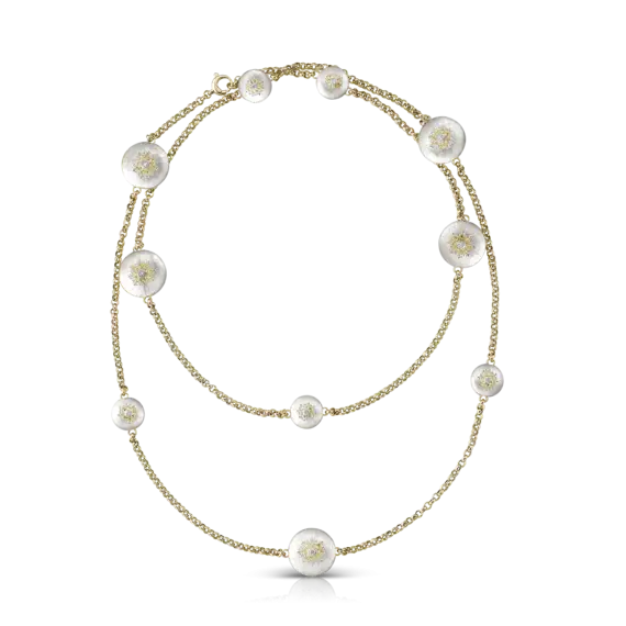 Gold Necklace Featuring Pearls for Luxurious Style