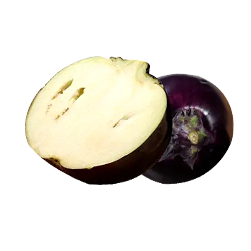 Sliced Eggplant