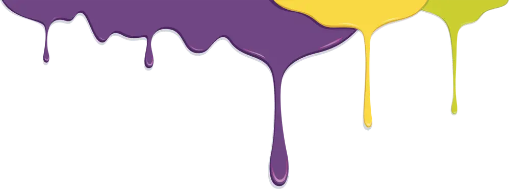 Colorful Paint Drips Aesthetic