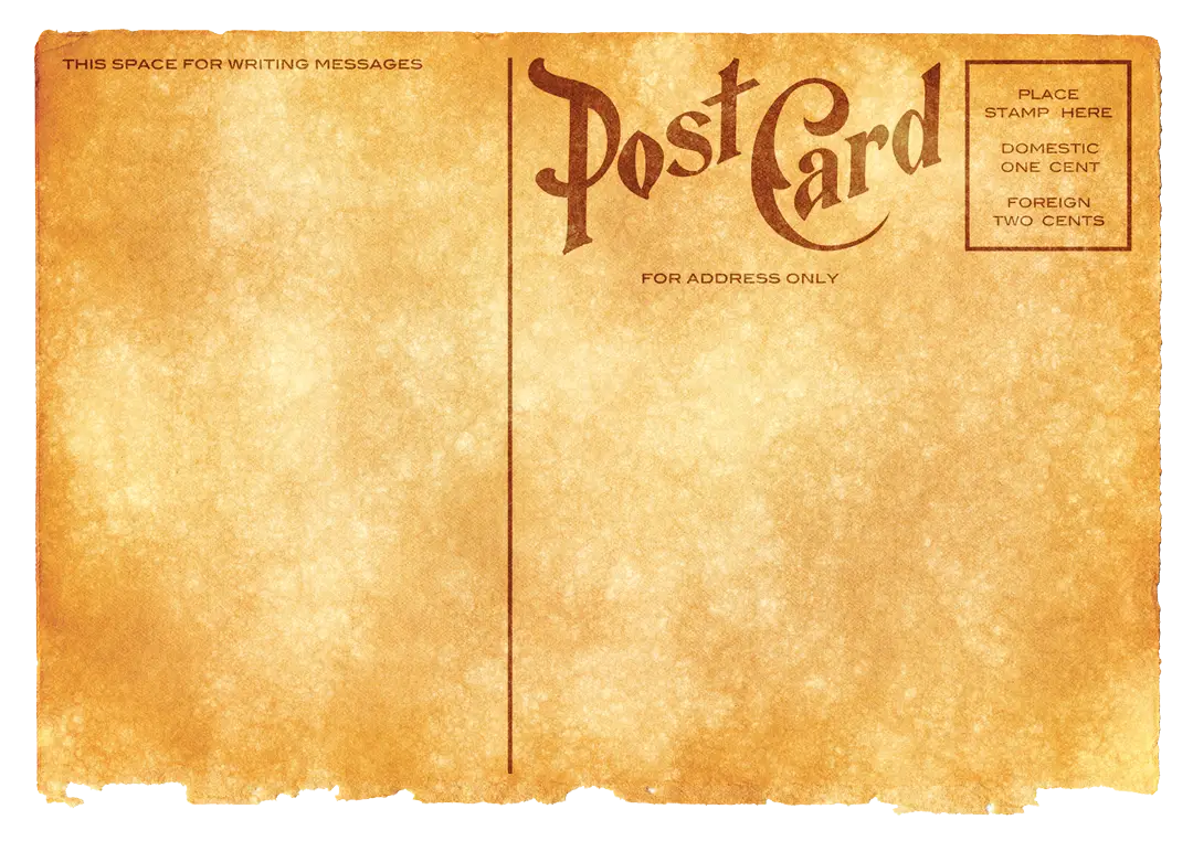 Vintage Postcard for Messages