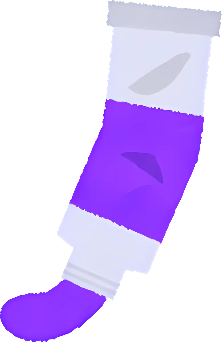 Purple Paint Tube for Artistic Creations