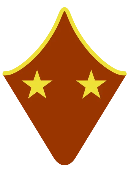 Red Badge with Golden Stars