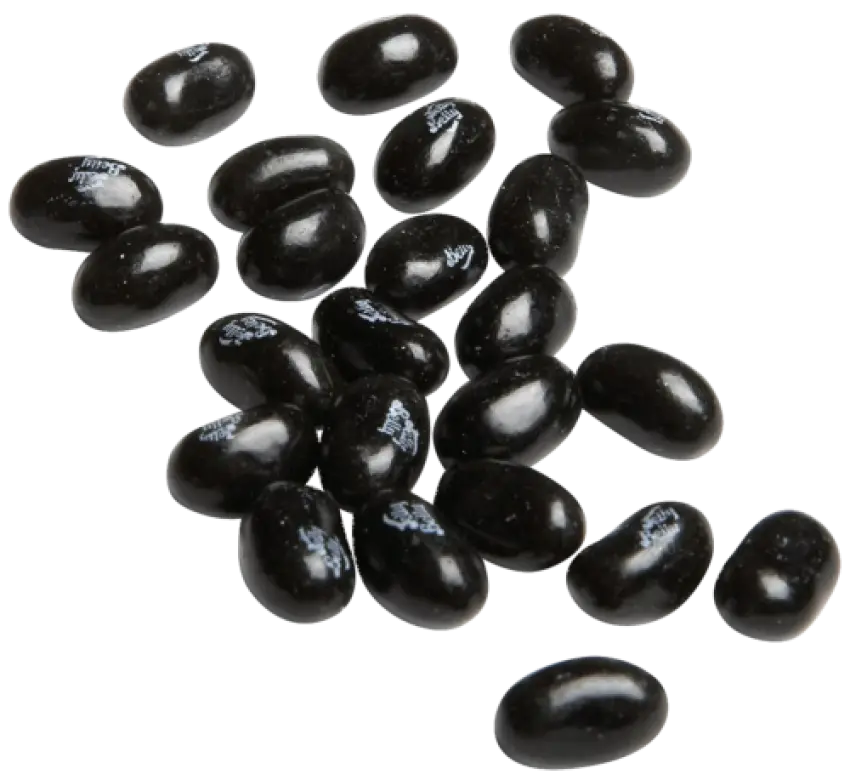 Black Jelly Beans for Sweet Snacking