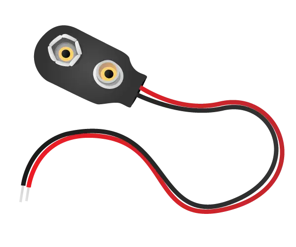 Battery Connector with Wires