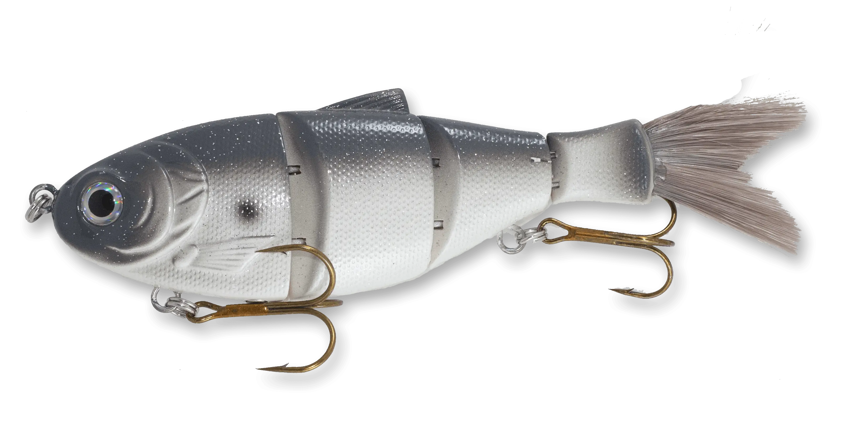 Realistic Fishing Lure with Hooks