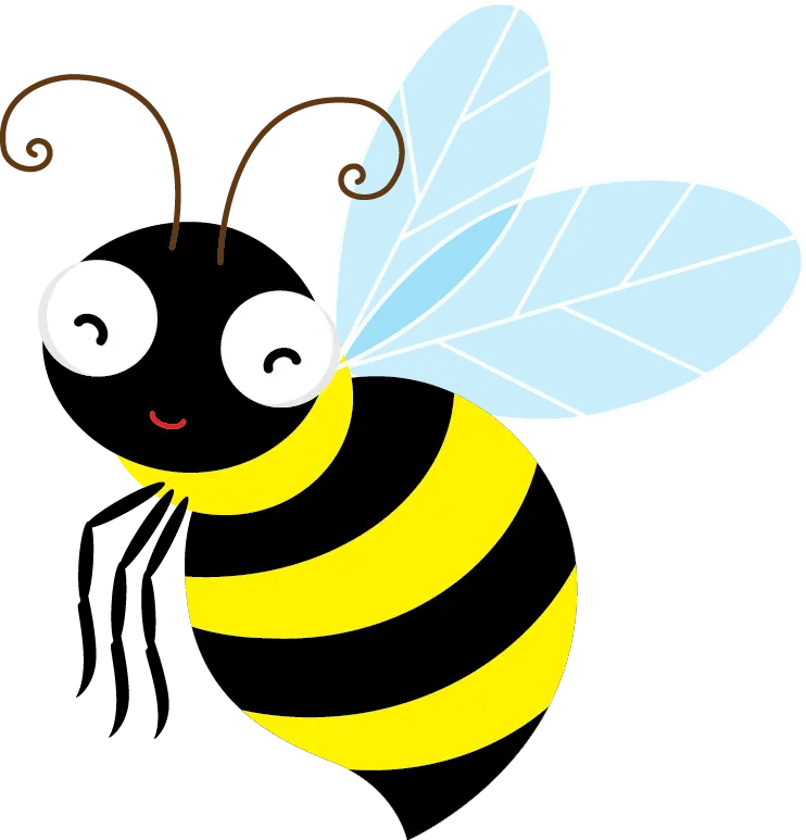 Cute Cartoon Bee Character