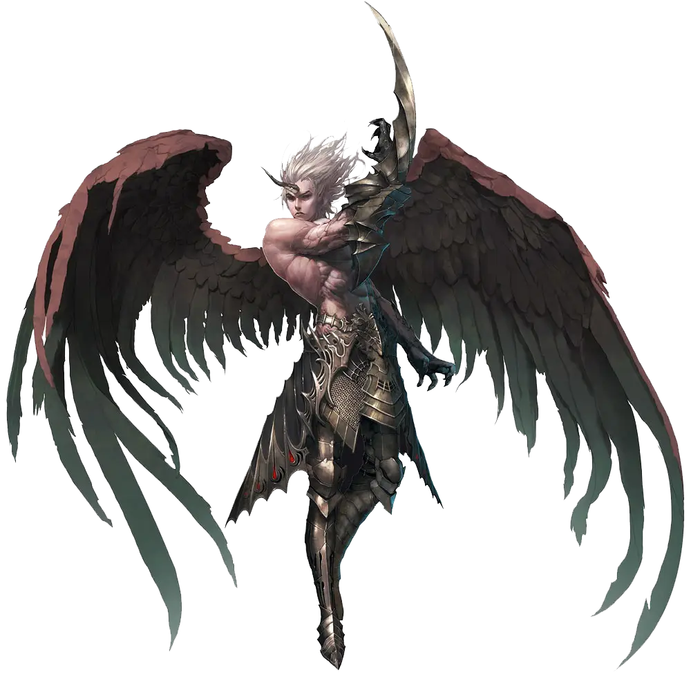 Dark Fantasy Angel Warrior
