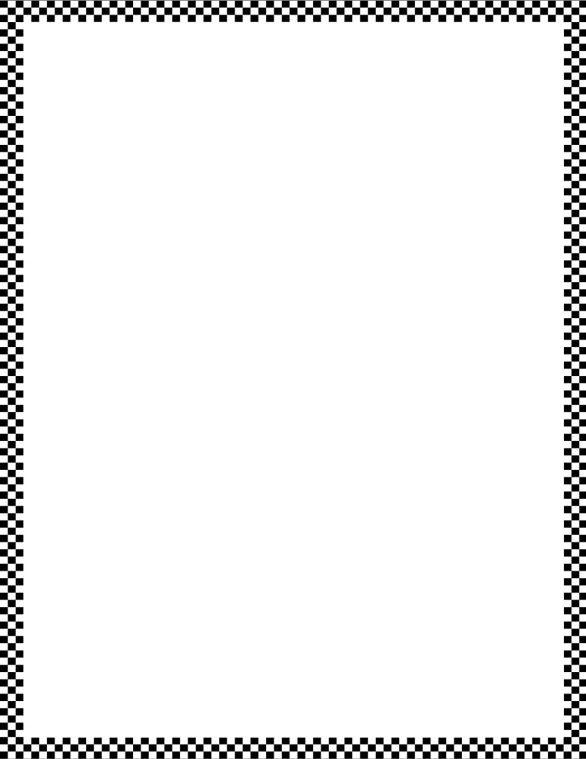 Checkerboard Pattern Border