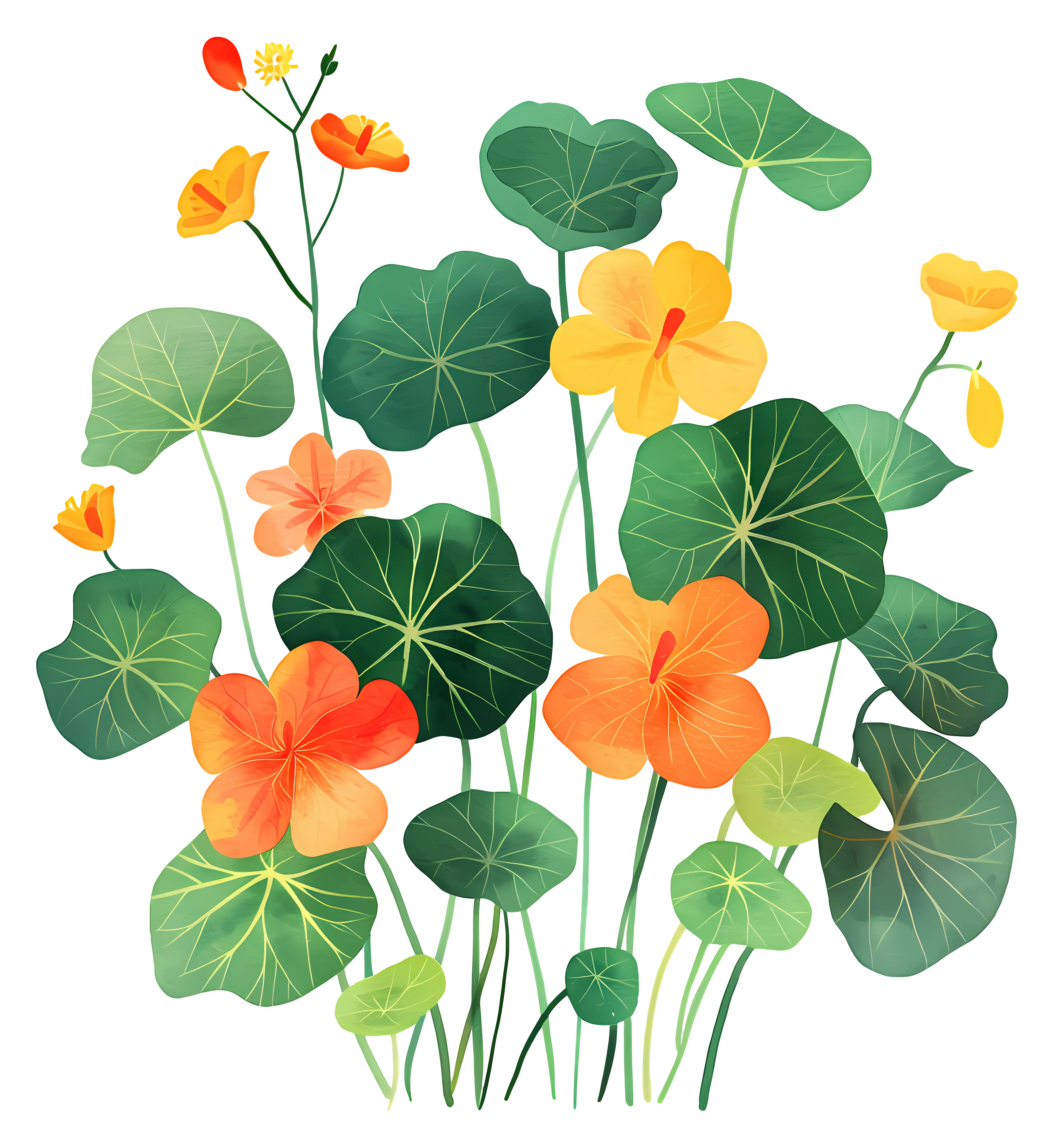 Vibrant Floral Illustration