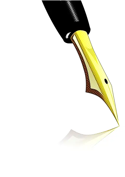 Elegant Fountain Pen Tip Close-Up