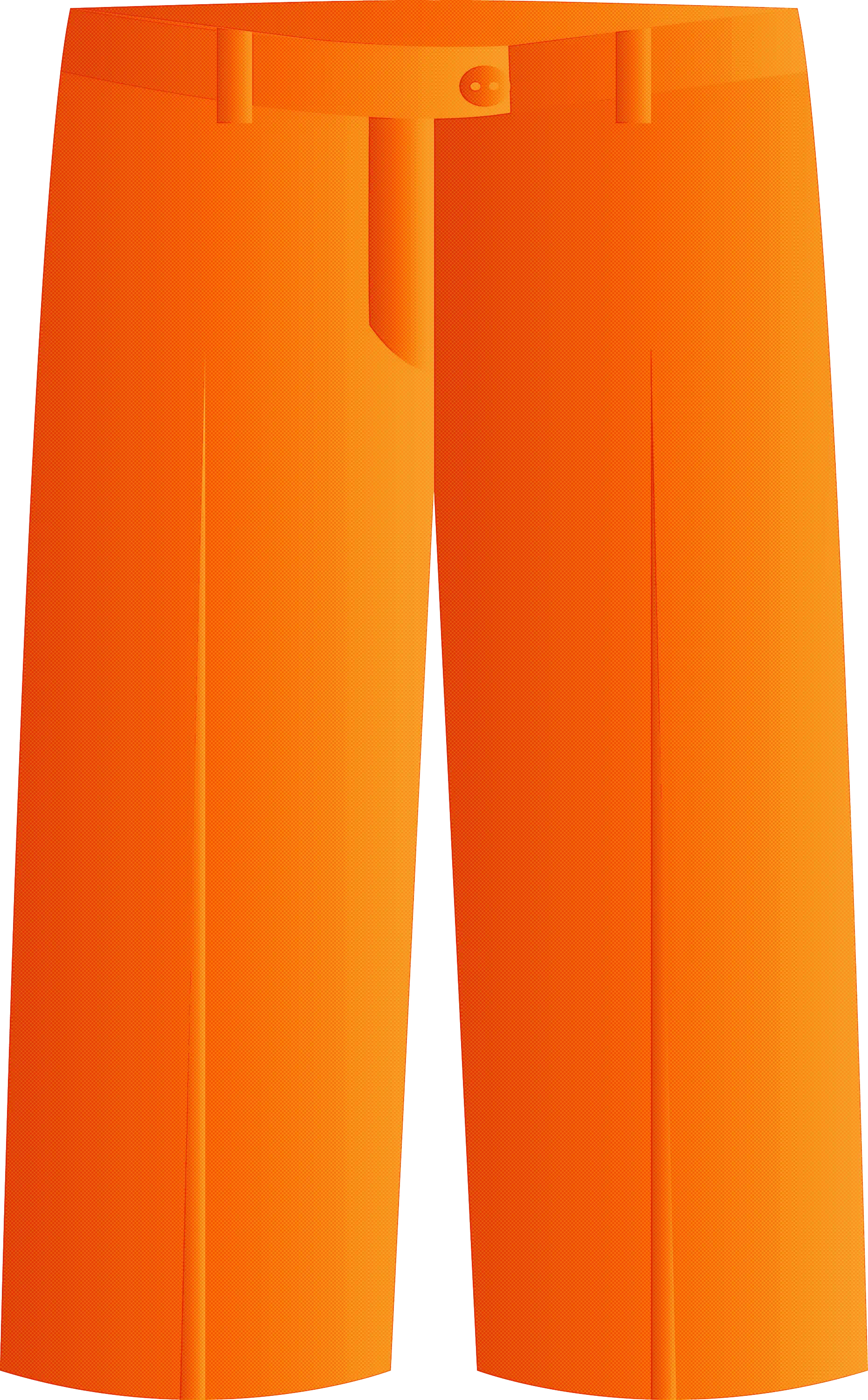 Bright Orange Pants Illustration