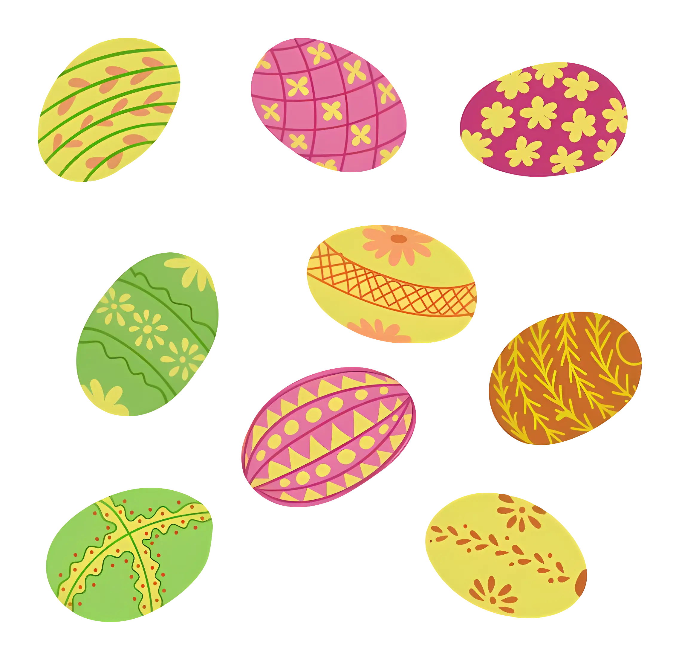 Colorful Easter Eggs