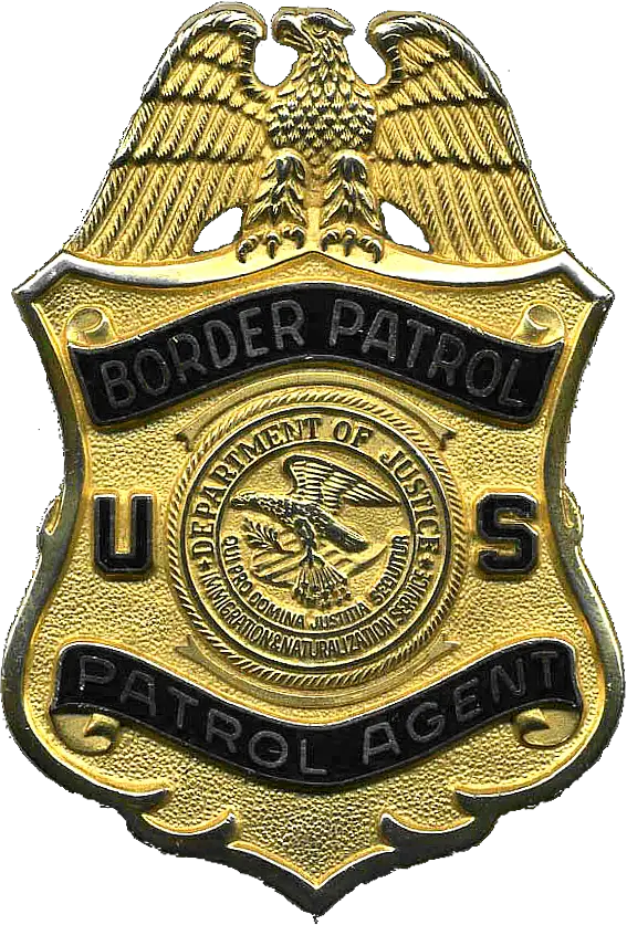 US Border Patrol Agent Badge