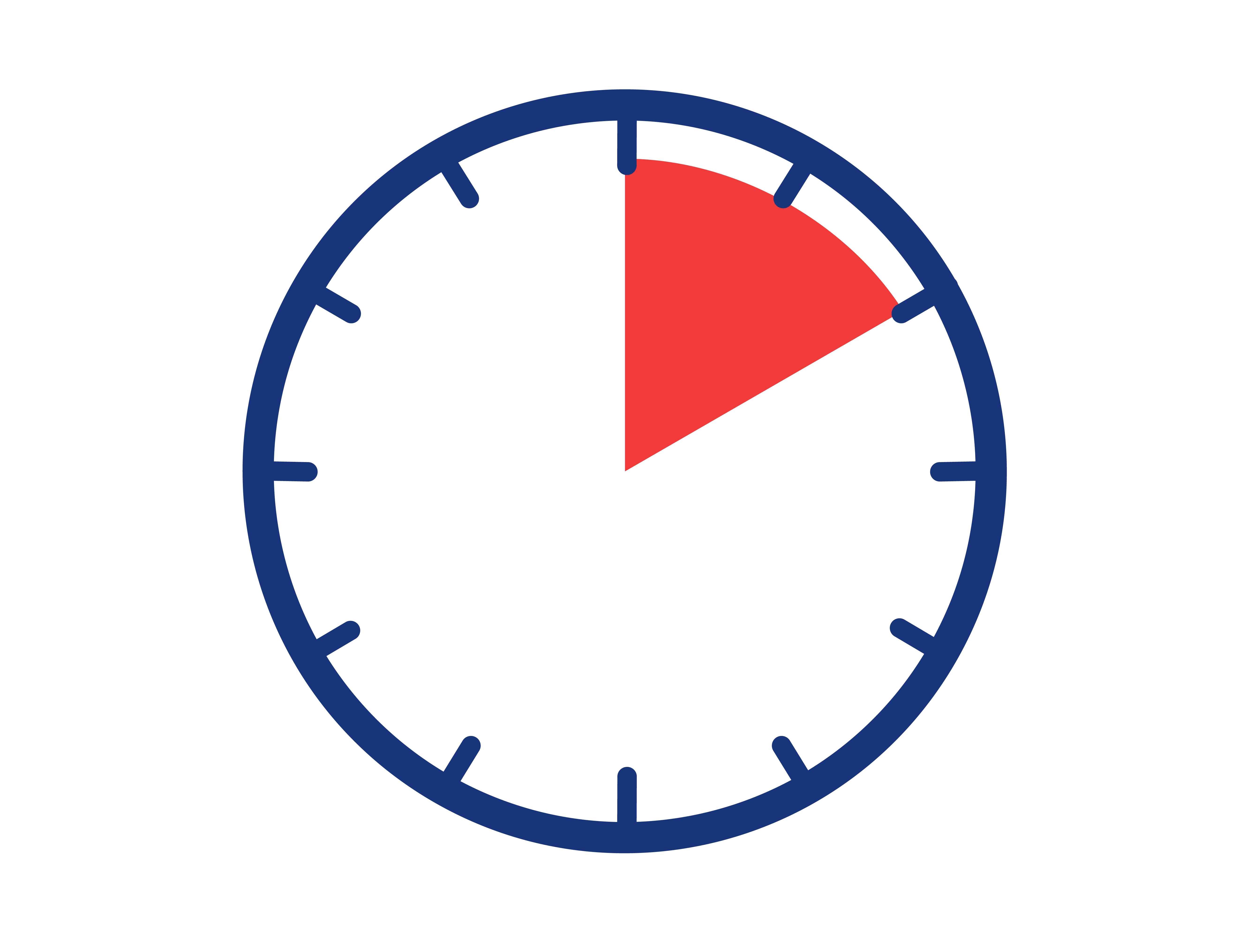 Timer Icon with Red Highlight