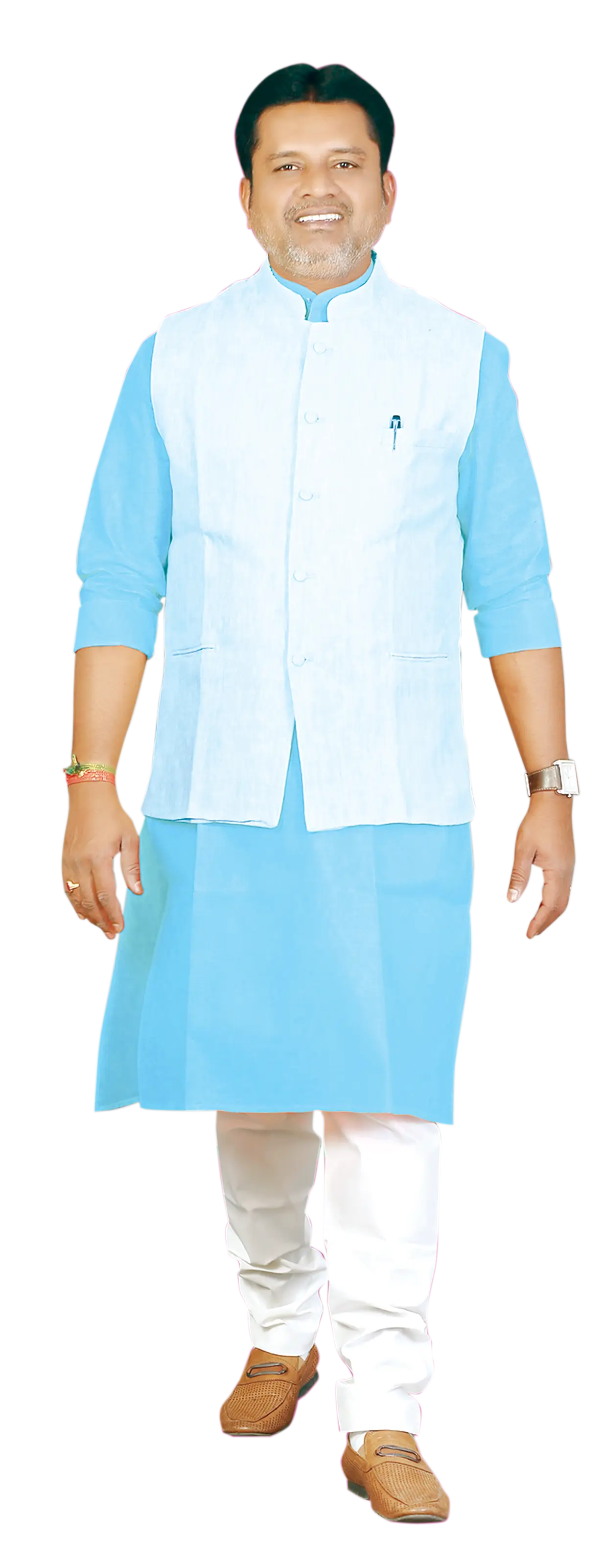 Man in Traditional Attire
