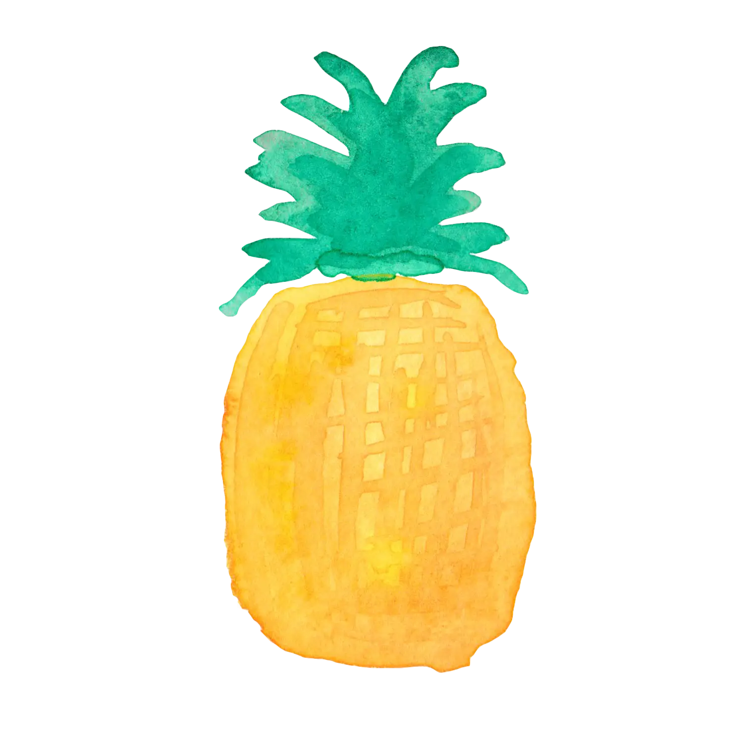 Juicy Pineapple Illustration