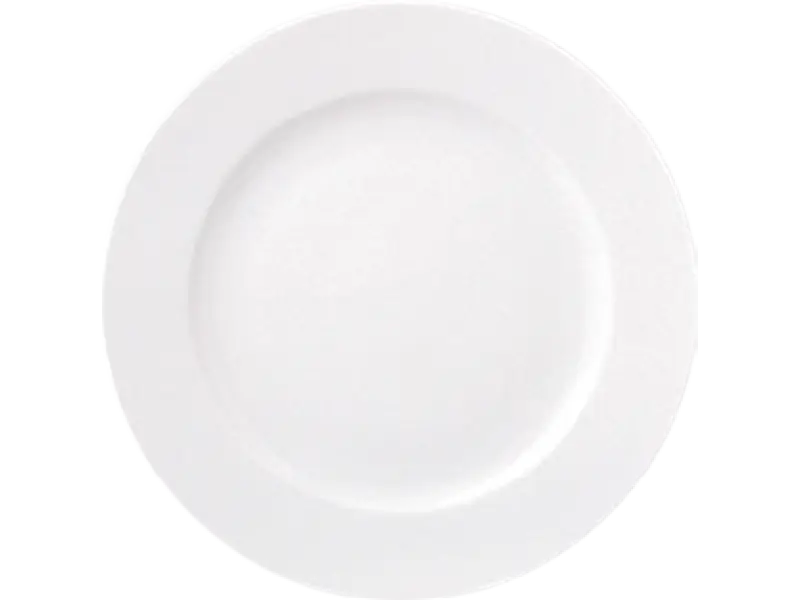 White Empty Plate for Tableware Design
