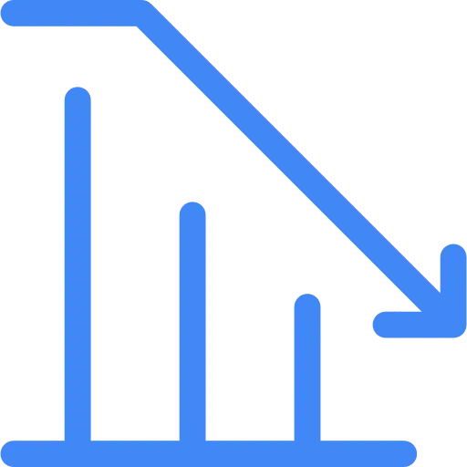 Downward Trend Graph