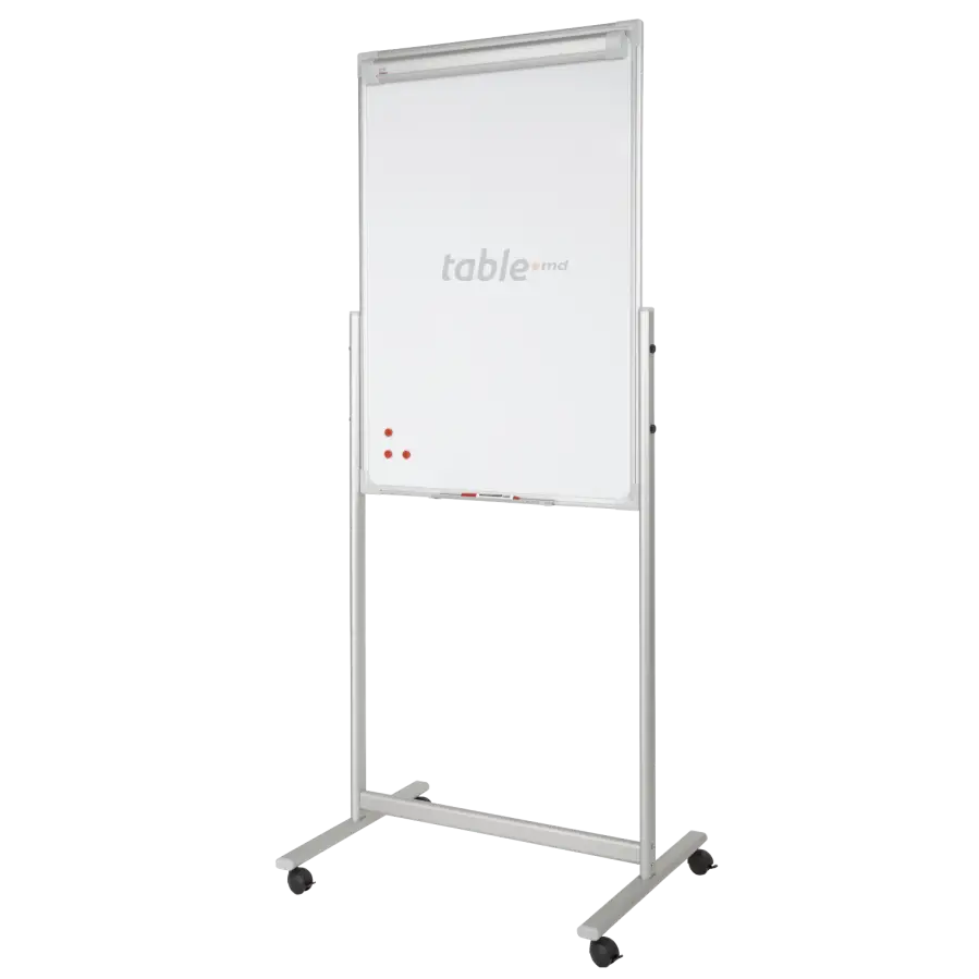 Whiteboard on Stand with Wheels
