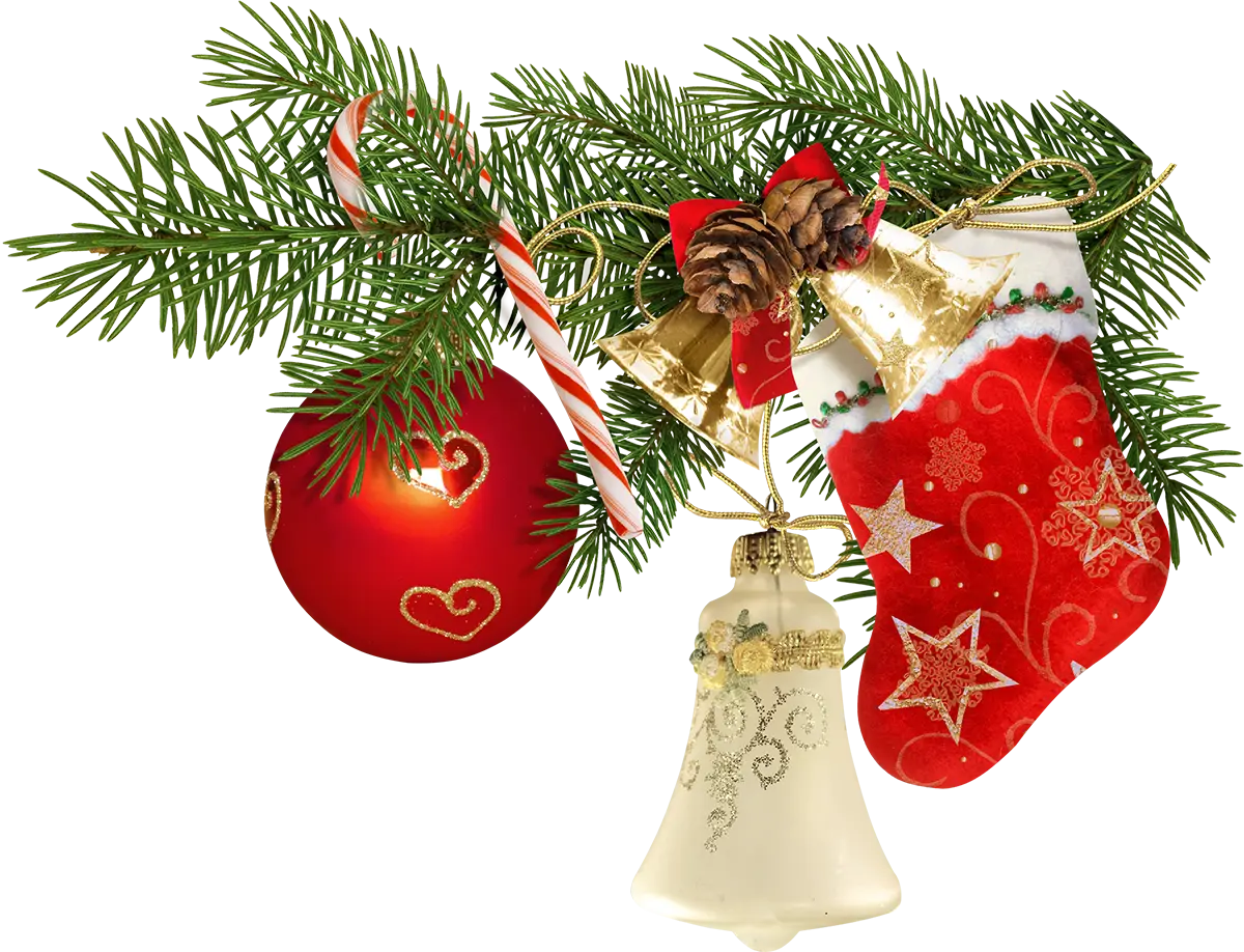 Christmas Decorations with Ornaments